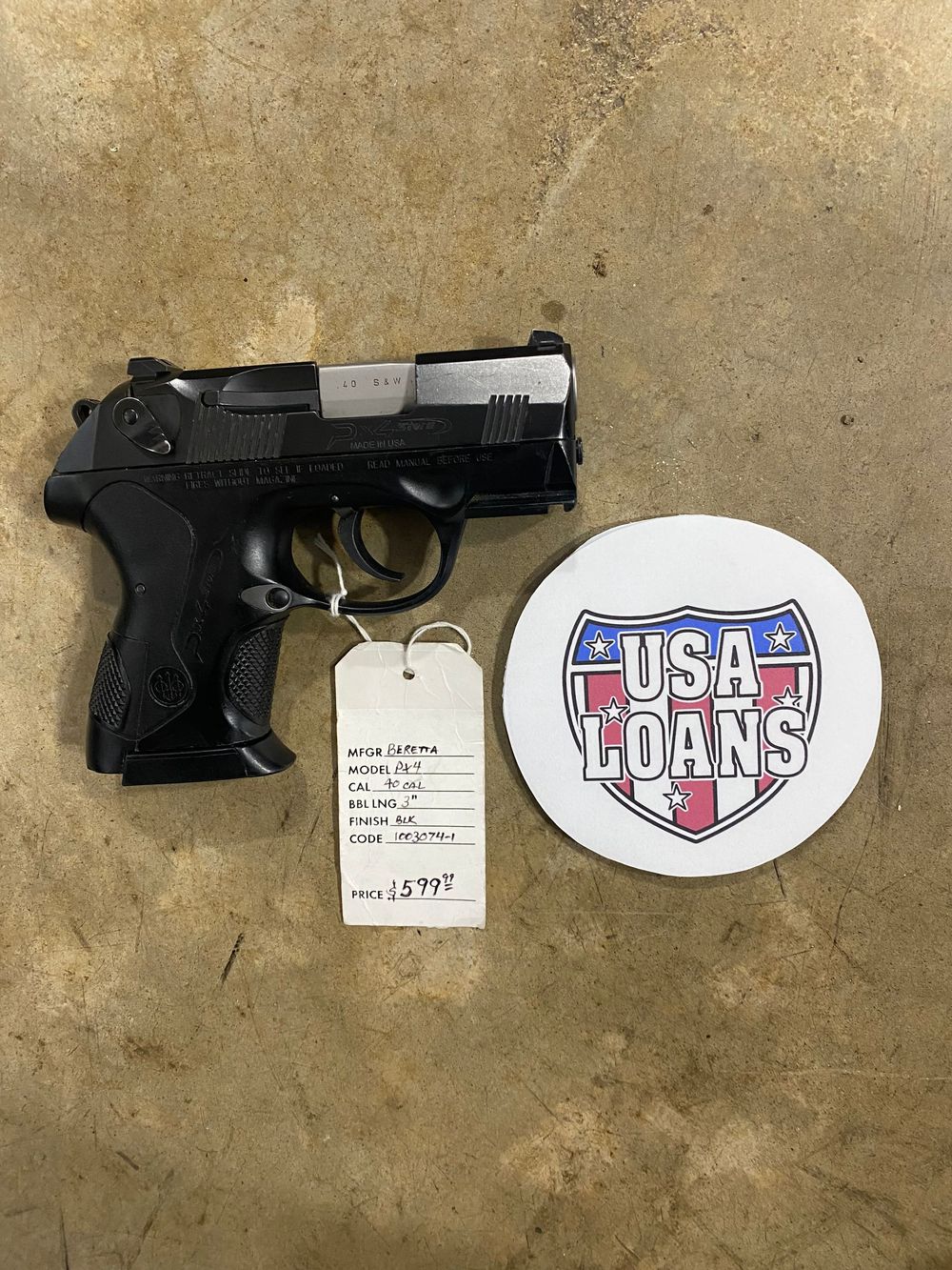 USED - Beretta PX4 Storm 40 CAL