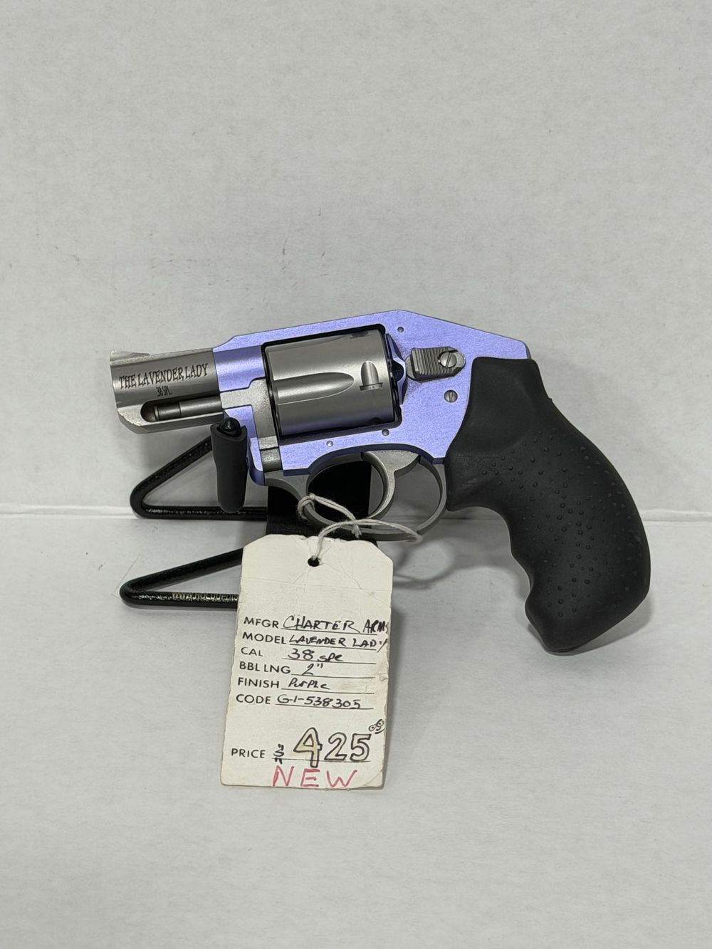 NEW Charter Arms Lavender Lady 38 SPE