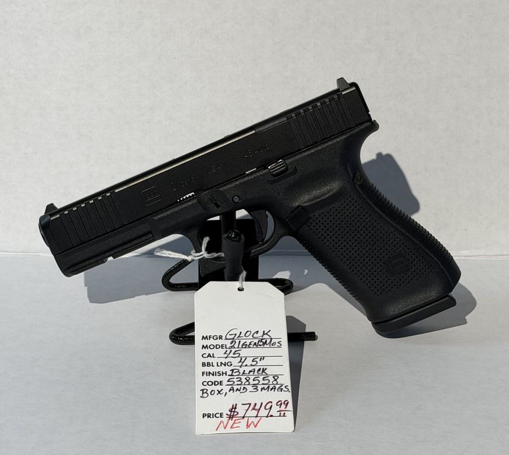 NEW - Glock 21 - 45ACP