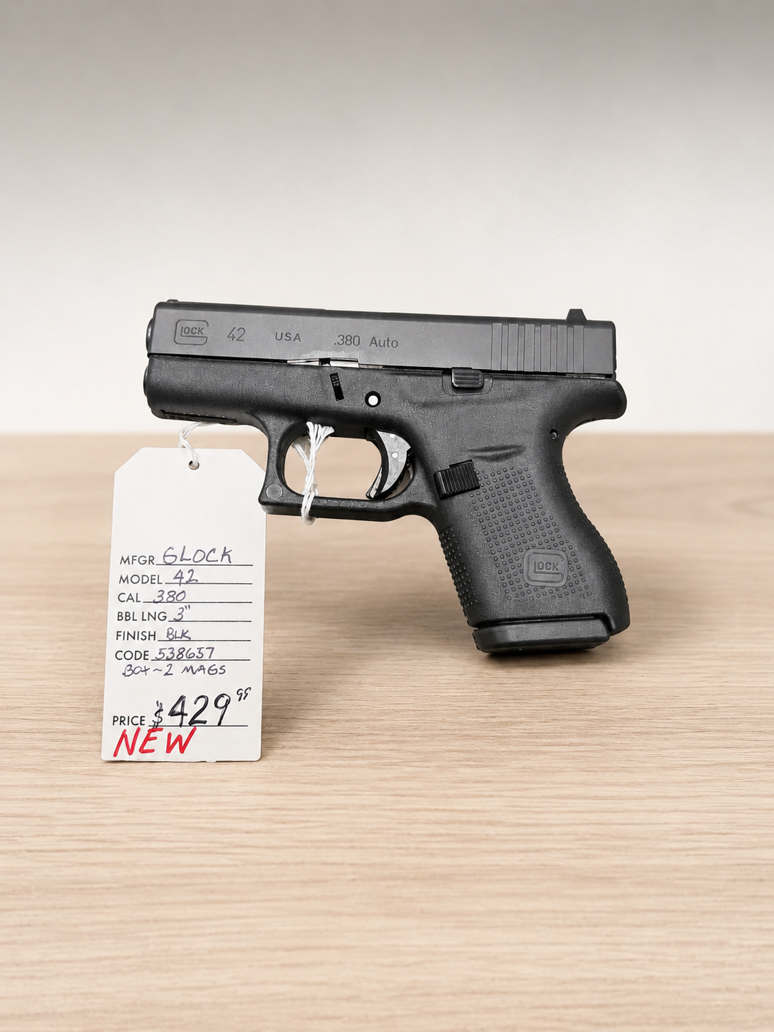 Glock 42 .380 ACP