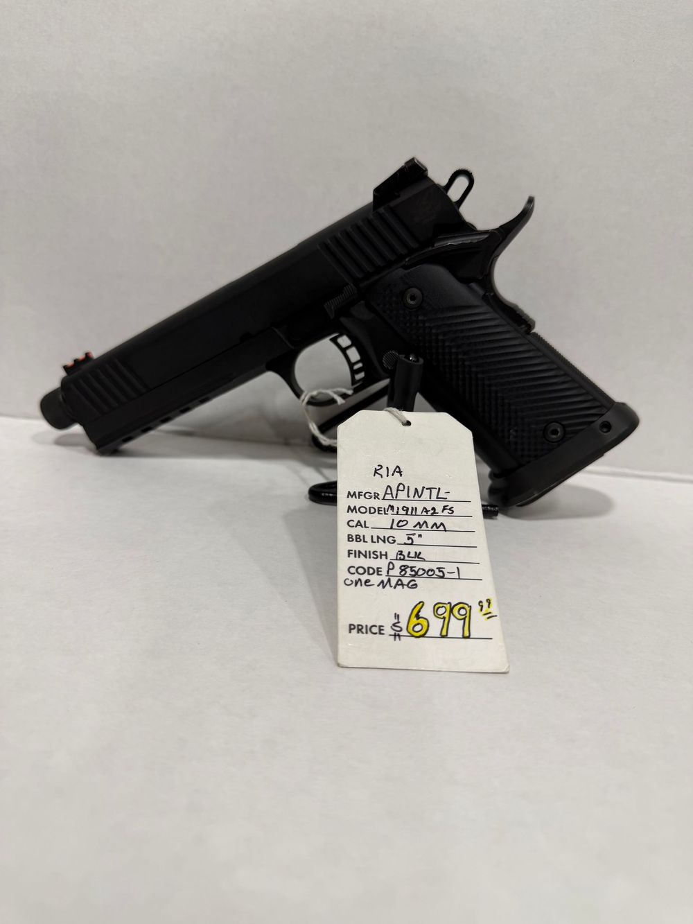 USED - RIA 1911 A2 FS DOUBLE STACK 10MM THREADED
