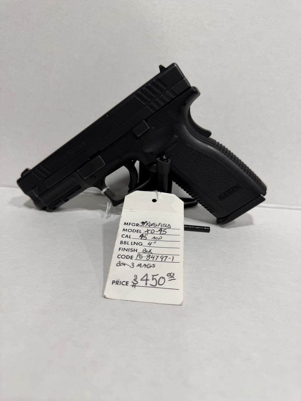 USED Springfield XD - 9 45 ACP