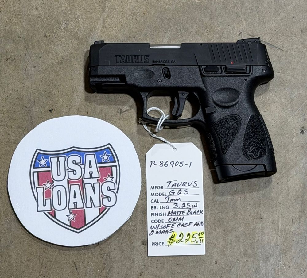 USED - Taurus G2S 9mm