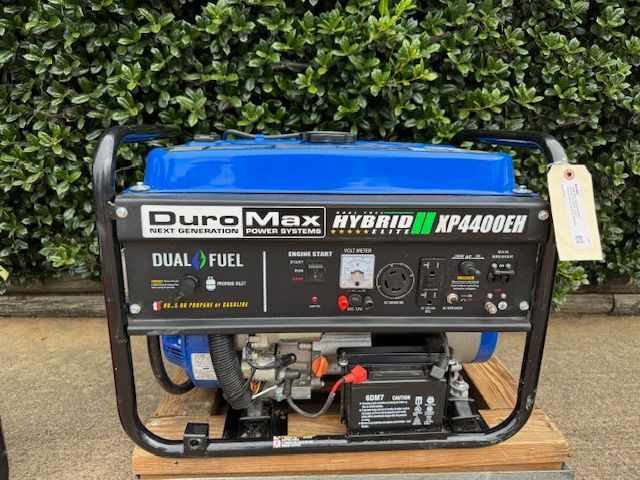 duromax dual fuel generator
